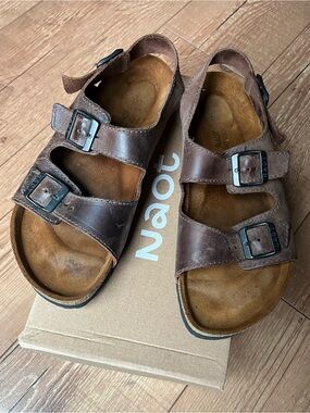 Leather Sandals Birkenstock style Size 42